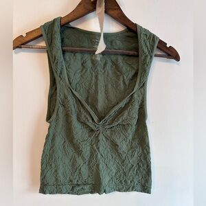 Intimately Free People Green Lace bralette/tank